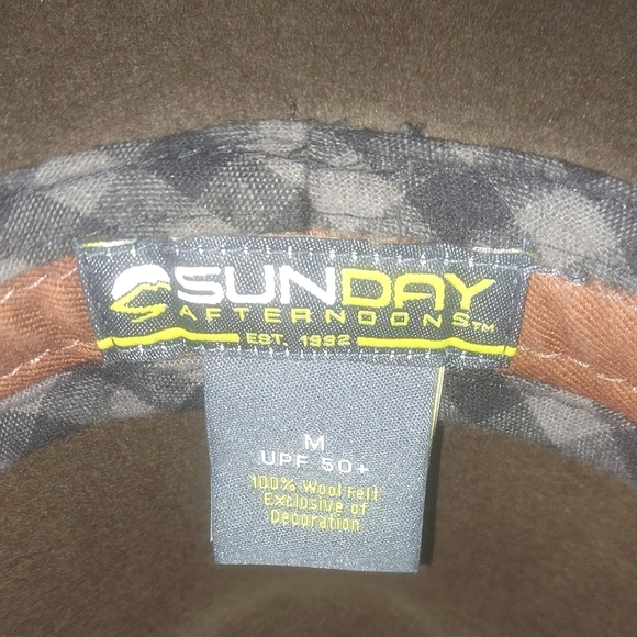 Wool fedora. 2 1/2 in brim Sz M - Picture 5 of 7